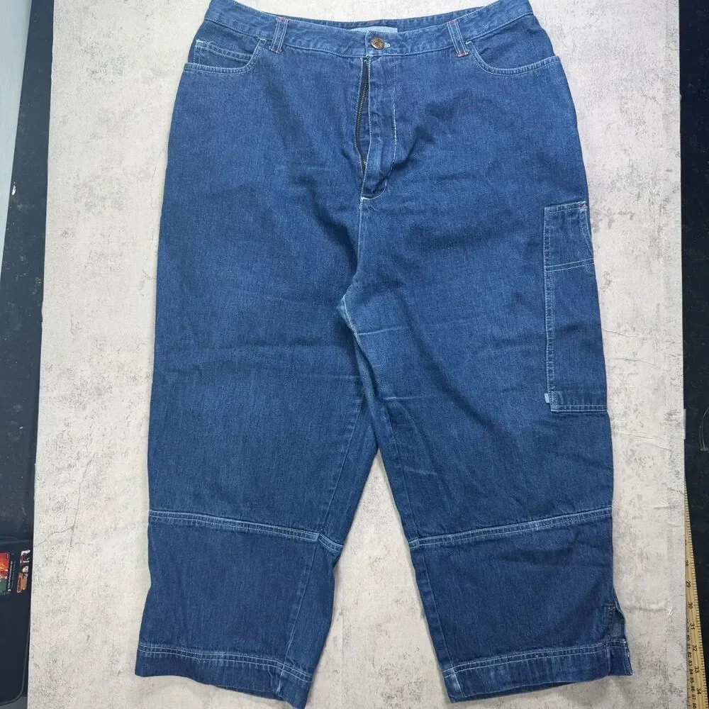 NWOTBeverly Hills Polo Club BHPC Cargo Pants Size 16 Blue
